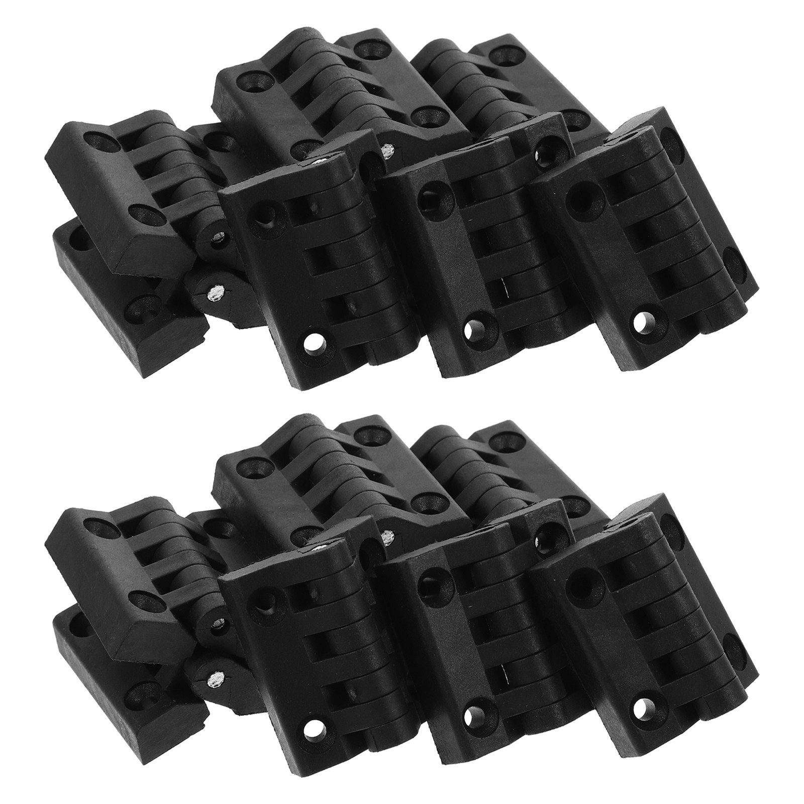 Cabinet Hinges - 20개입 플라스틱 경첩, 견고한 내구성을 갖춘