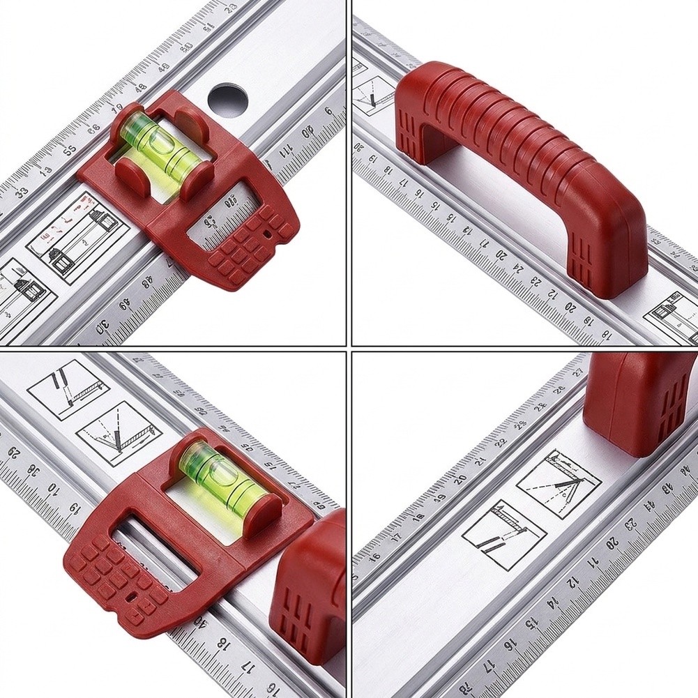 Home Improvement Mark - 작업 현장용 50*6cm 목공용 자, 휴대하기